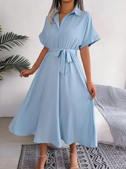 Vestido feminino da moda primavera/verão.