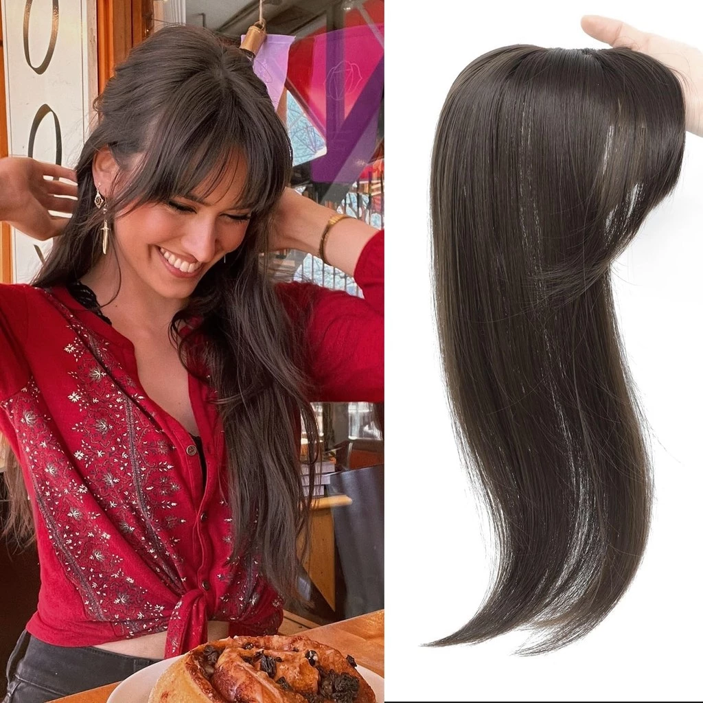 Cabelo Topper Com Bang Para Mulheres - Imagem 2